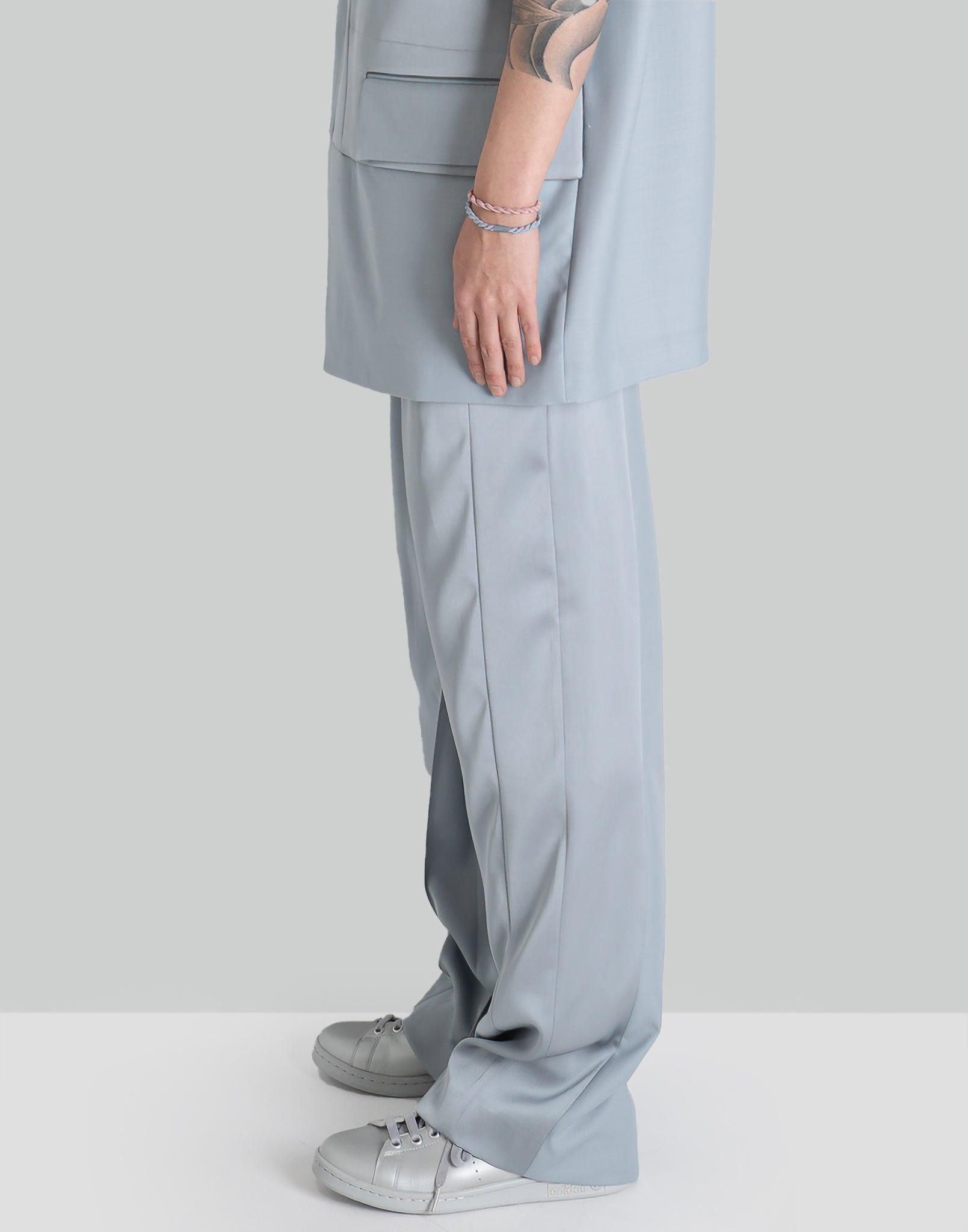 FENG CHEN WANG PLEATED SUIT TROUSERS - 082plus