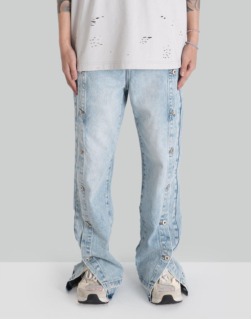 FENG CHEN WANG SIDE RELEASE DENIM PANTS – 082plus