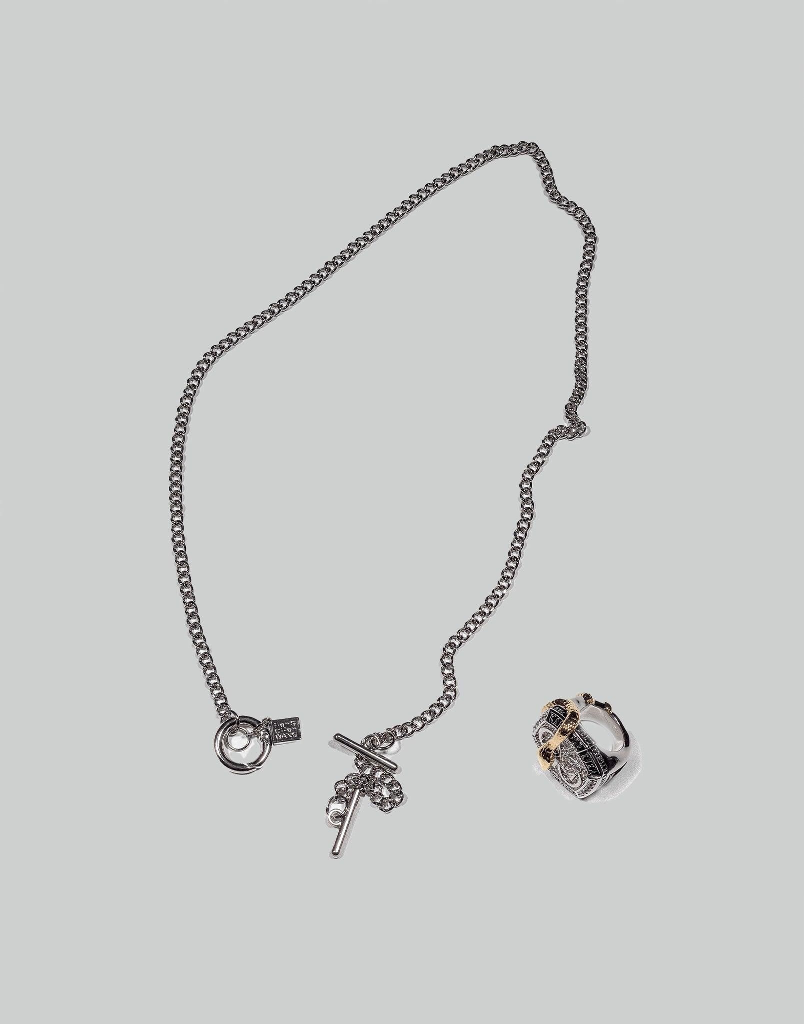 STEEL FENG NECKLACE