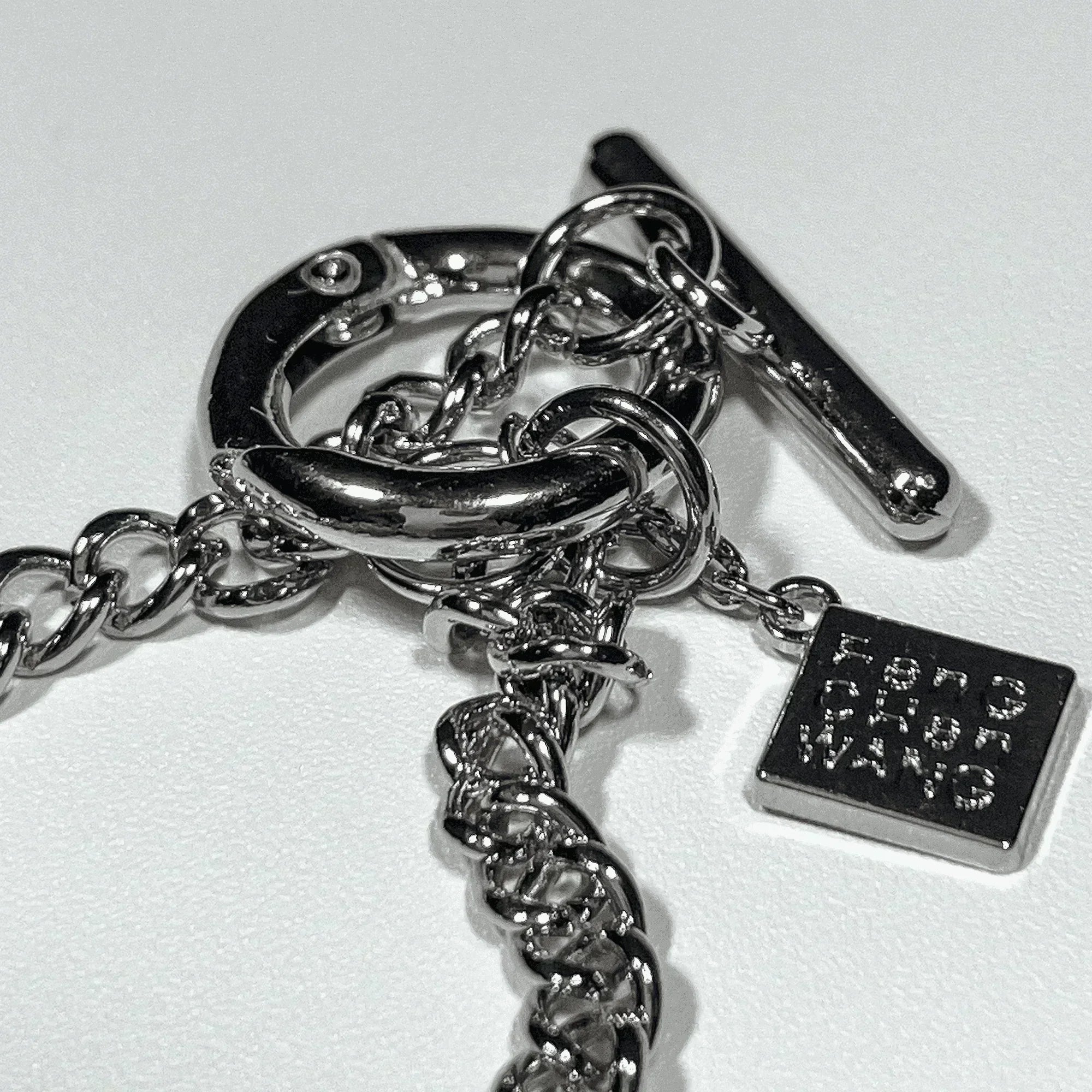 Feng Chen Wang コービー Steel Ring Necklace FENG CHEN WANG STEEL RING NECKLACE – 082plus