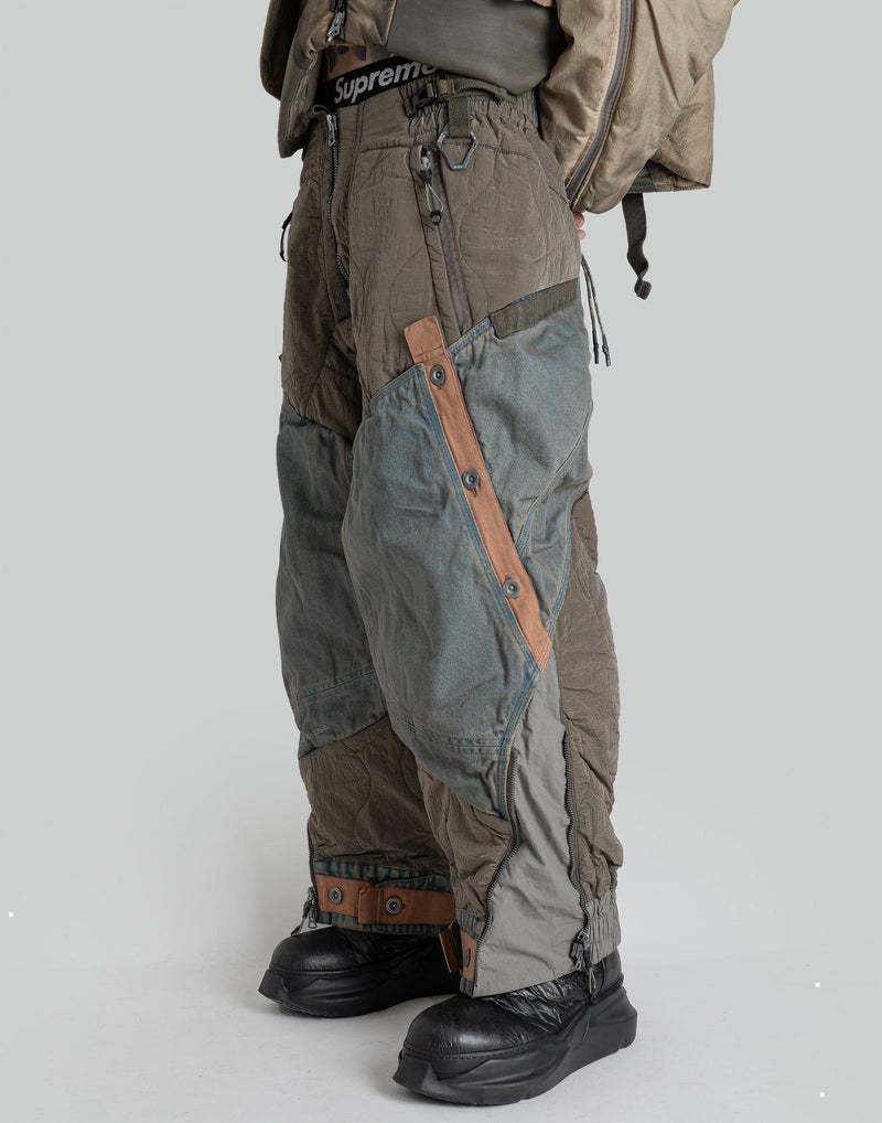 HAMCUS - ICS / 4-59 STARLINK FREIGHT QUILTED TROUSERS - 082plus