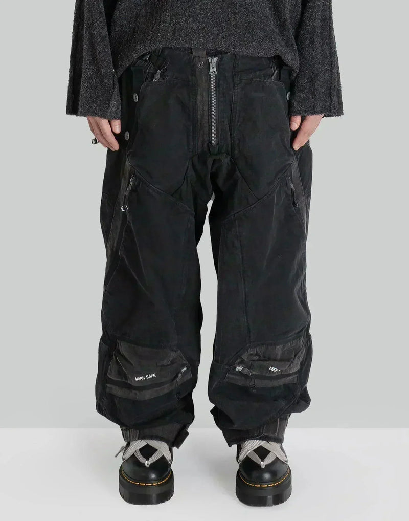 HAMCUS - ICS / VENT-PANEL CARGO DENIM PANTS - 082plus