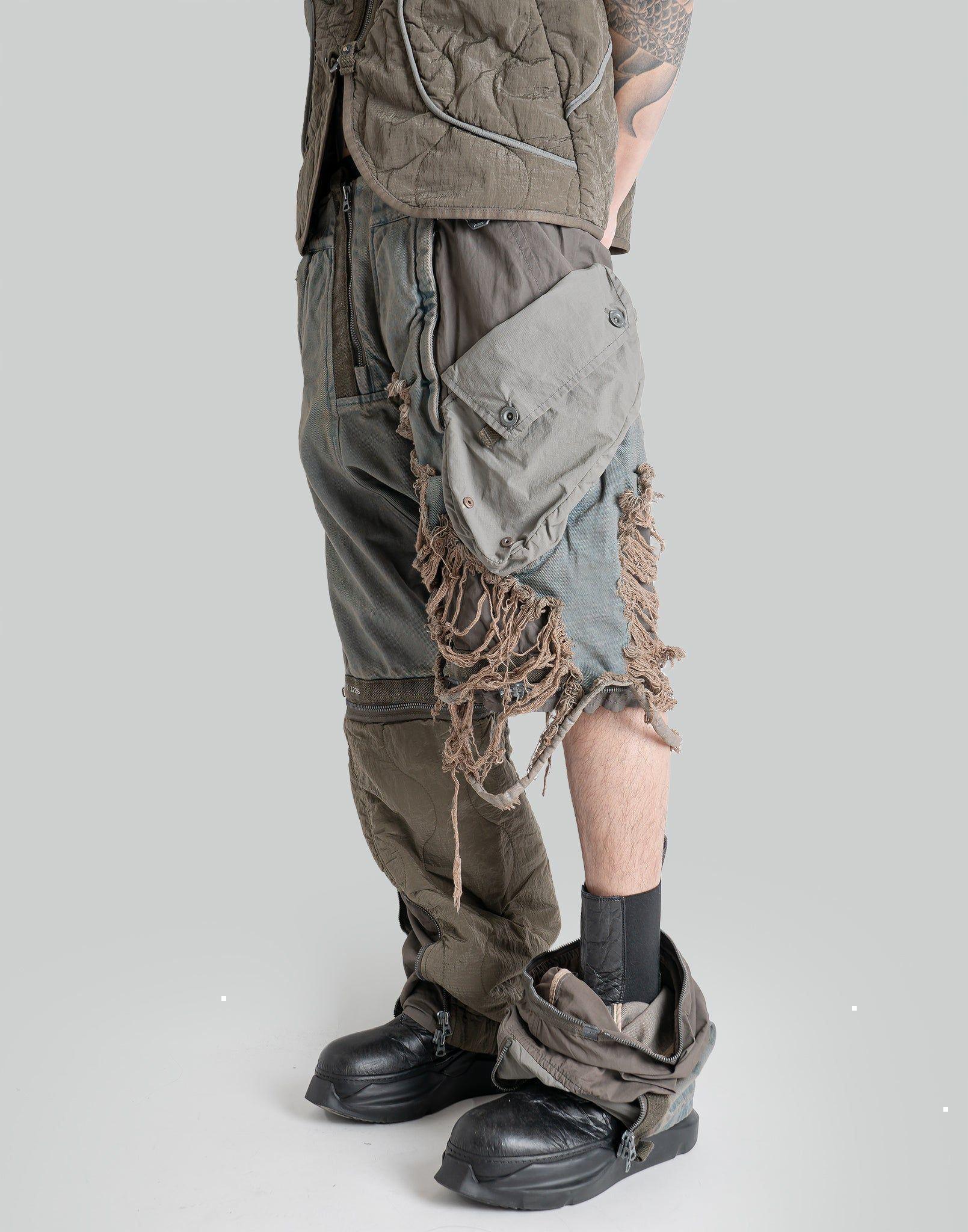 Hamcus Transformable HAMCUS OT/ WASTELAND WALKER CONVERTIBLE JEANS – 082plus