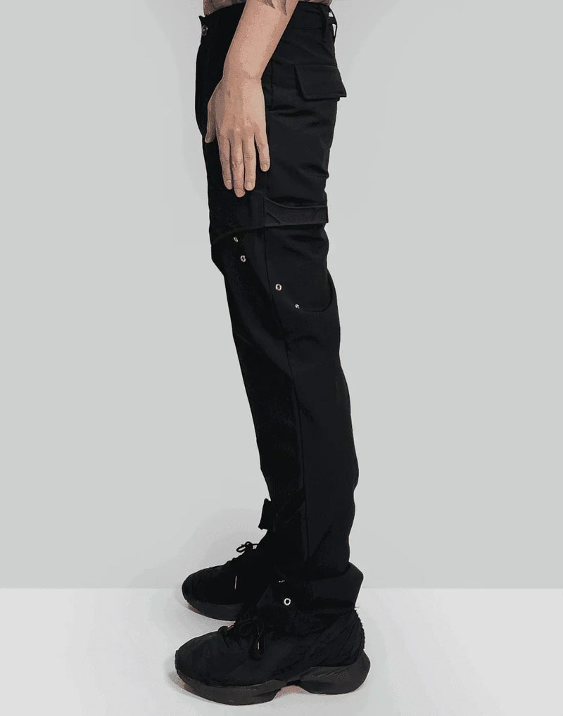 HELIOT EMIL - ANAMORPHIC CARGO PANTS - 082plus