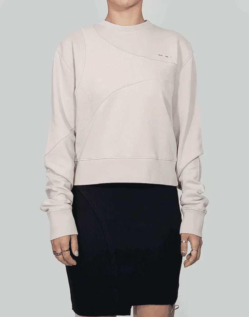 HELIOT EMIL - CROPPED CREWNECK - 082plus