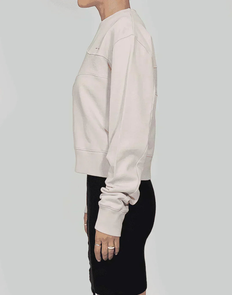 HELIOT EMIL - CROPPED CREWNECK - 082plus