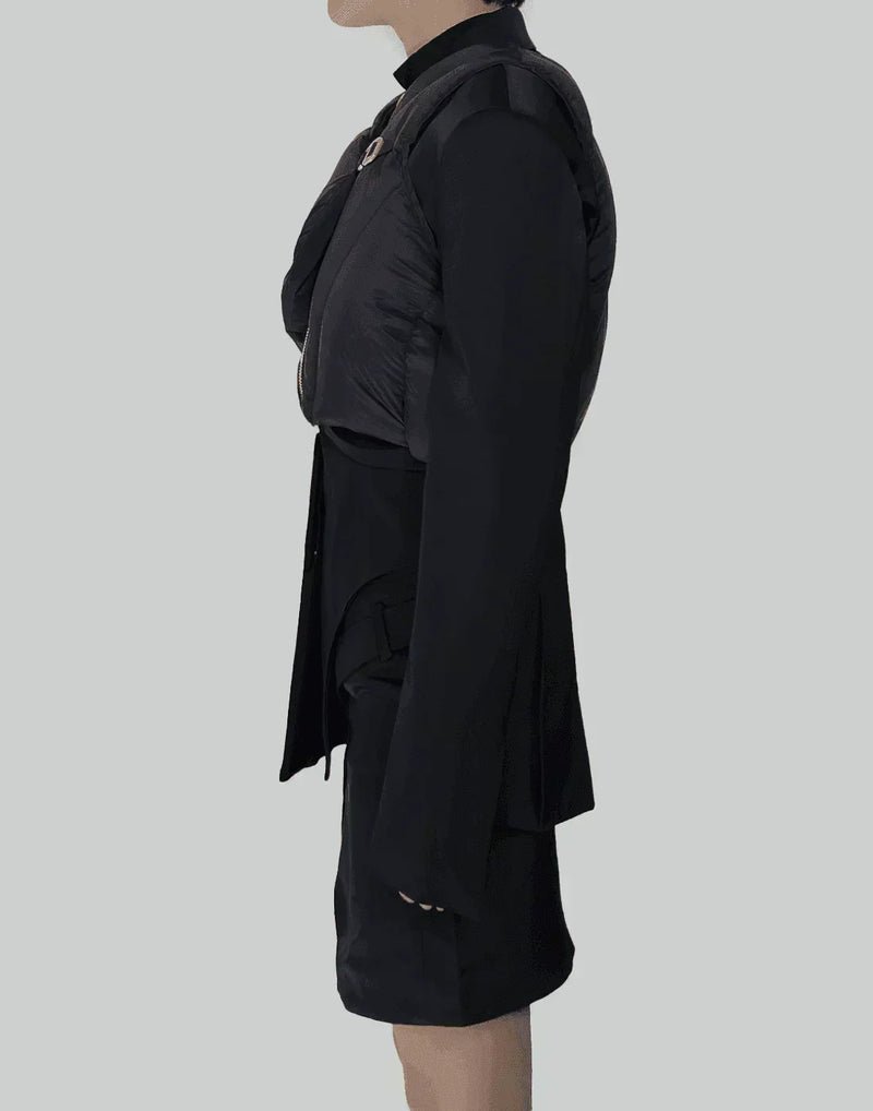 HELIOT EMIL - CROPPED DOWN VEST - 082plus