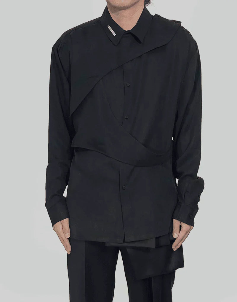 HELIOT EMIL - DECONSTRUCTED SHIRT - 082plus