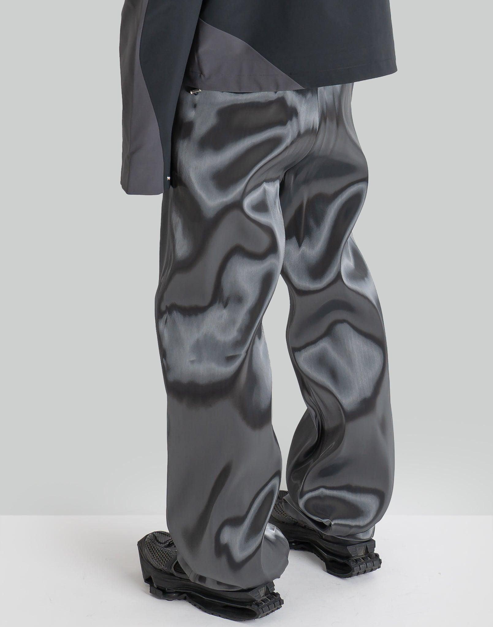 LIQUID METAL Trousers (White HE Logo)