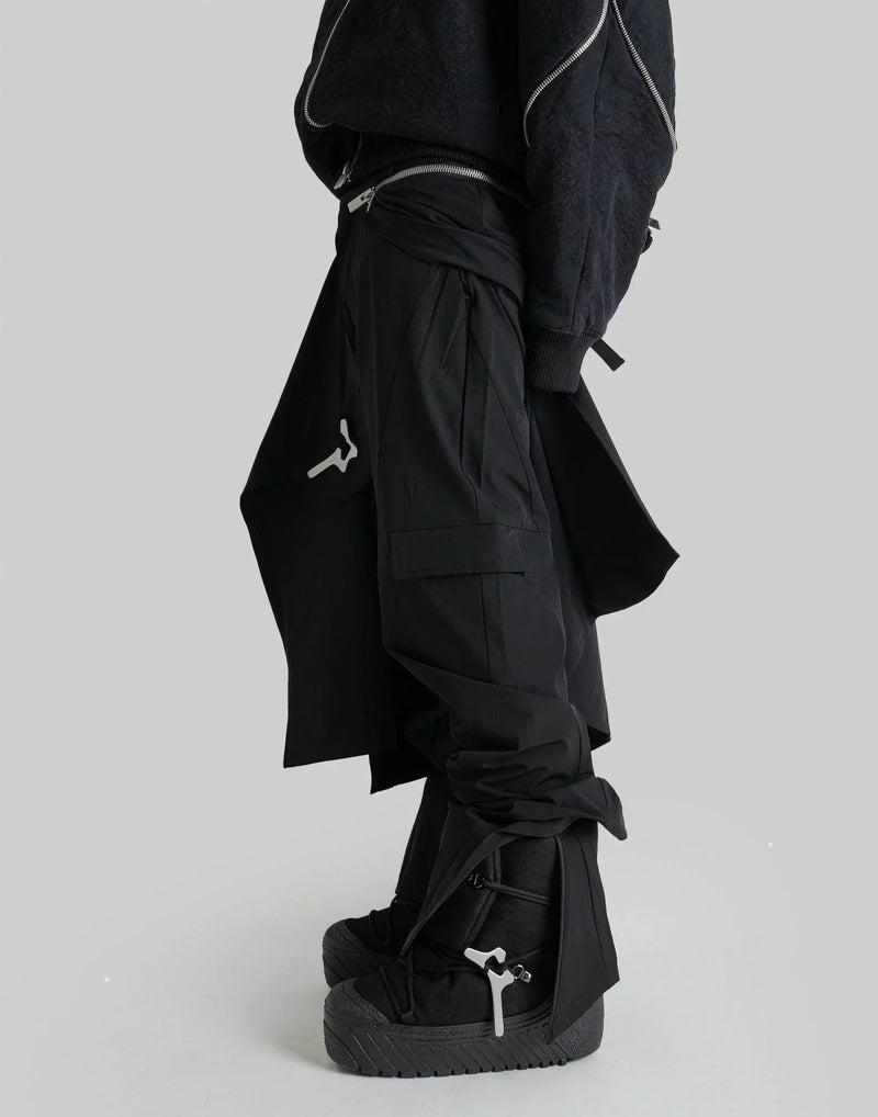 HELIOT EMIL - METAMORPHIC SKIRT TROUSERS - 082plus