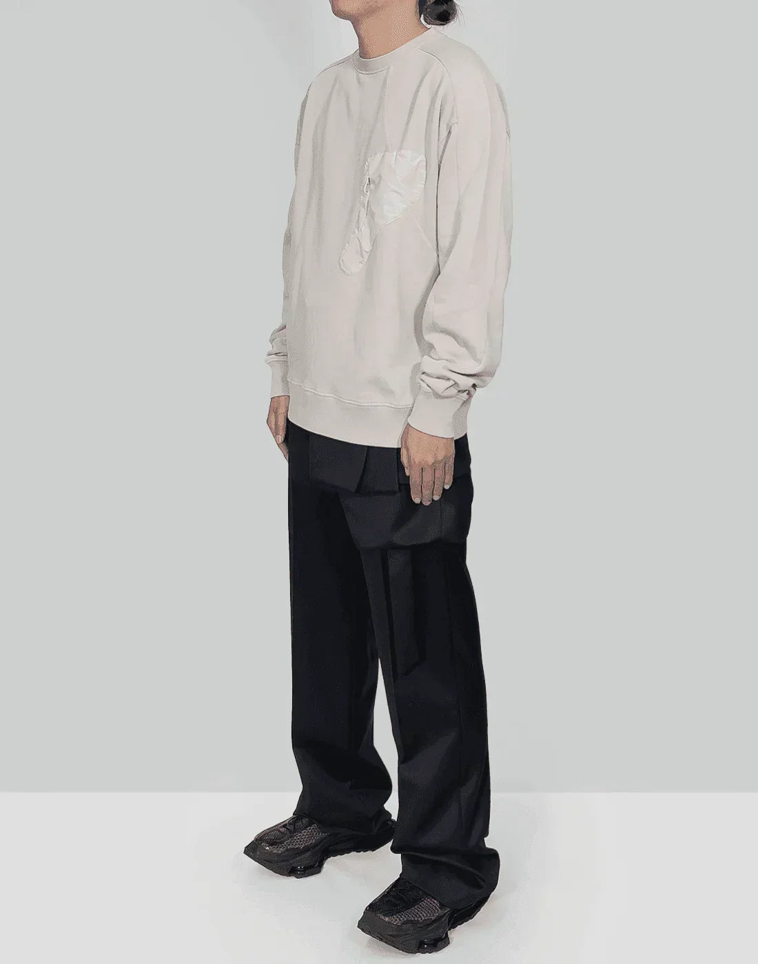 パンツ Heliot Emil PANEL TAILORED TROUSERS Heliot Emil Fluid Tailored Pants | UJNG