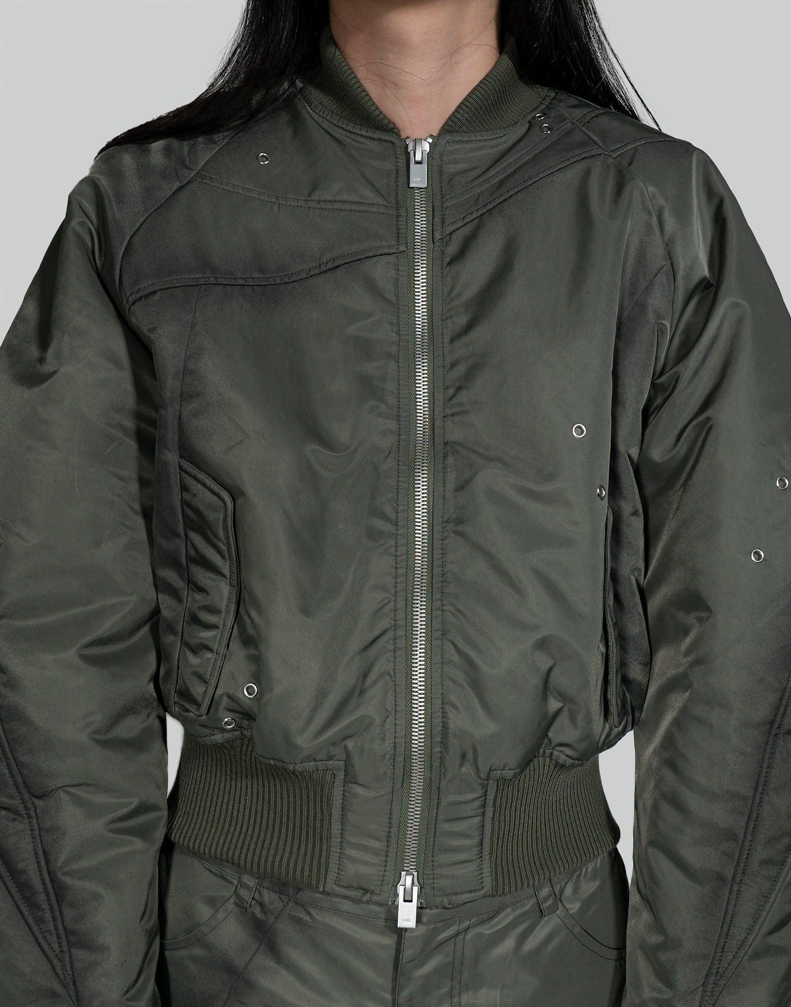 HELIOT EMIL Tranquil ボンバージャケット ブラック HELIOT EMIL TRANQUIL BOMBER JACKET – 082plus