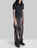 JiyongKim SUN-BLEACHED BELTED STRAIGHT TROUSERS - 082plus