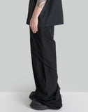 JiyongKim SUN-BLEACHED CURVED WIDE TROUSERS - 082plus