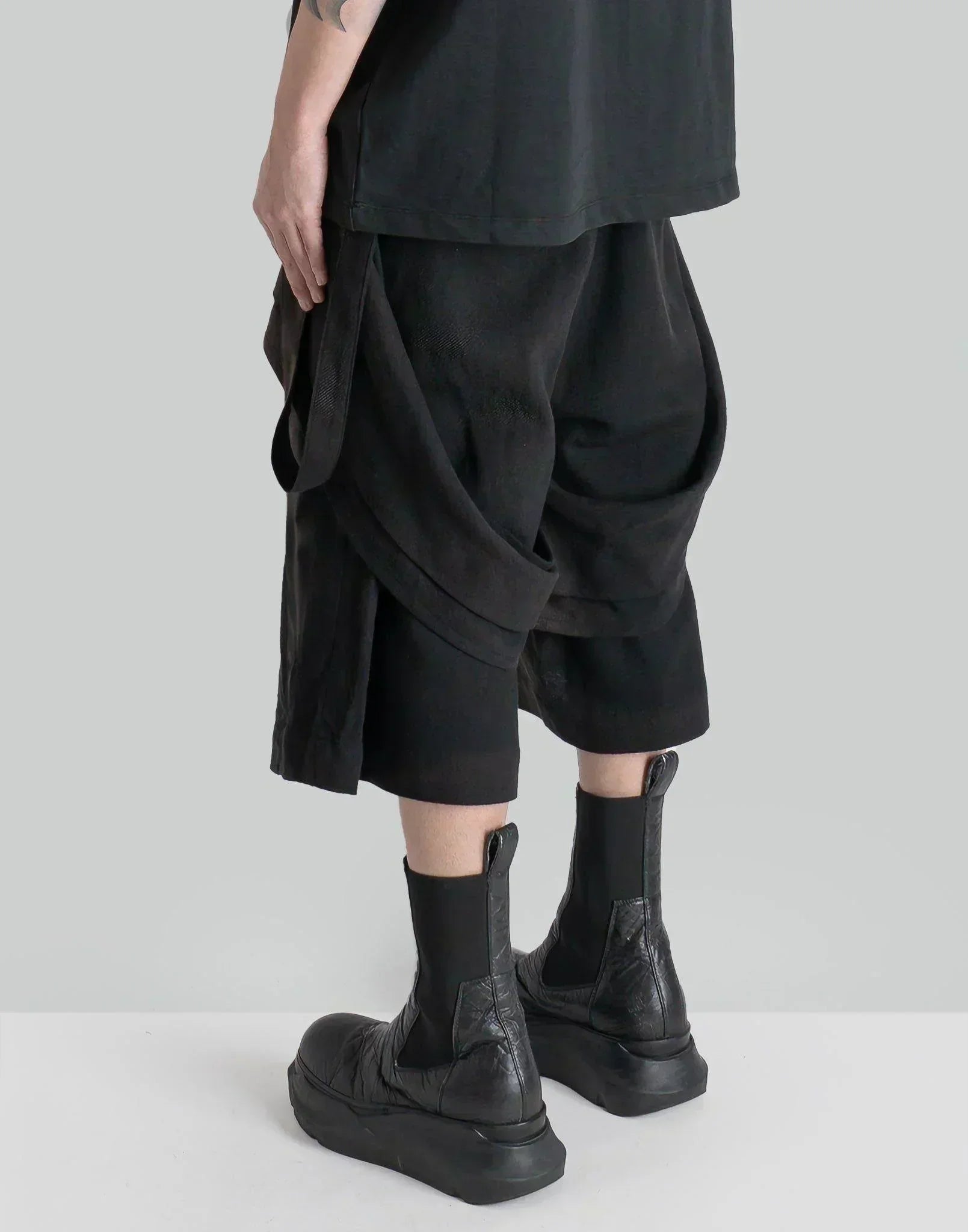 JiyongKim SUN-BLEACHED HALF TROUSERS – 082plus