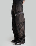 SUN-BLEACHED MULTI POCKET TROUSERS