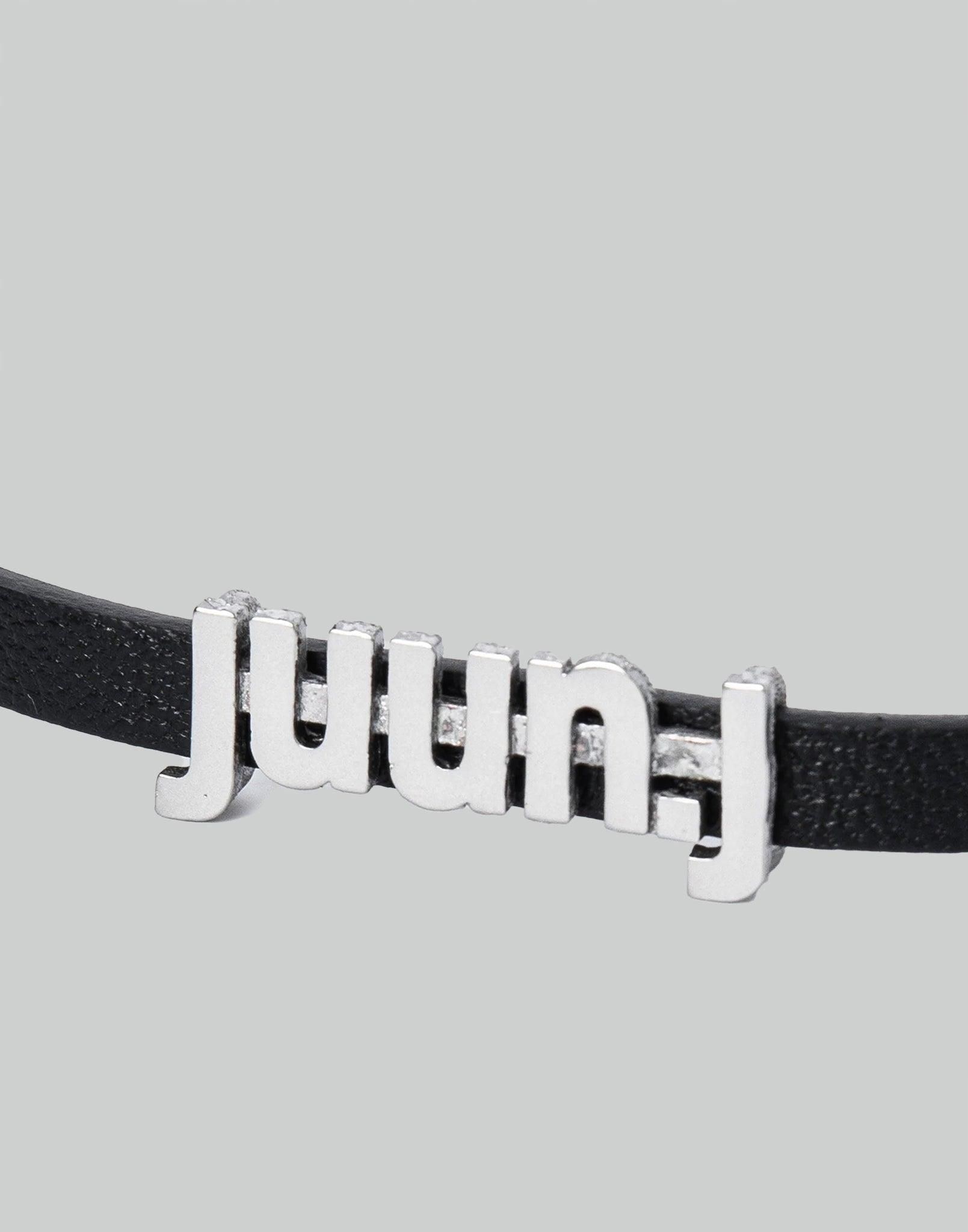 Juun.J Brass Leather Bracelet - 082plus