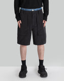 Denim Layered Design Shorts