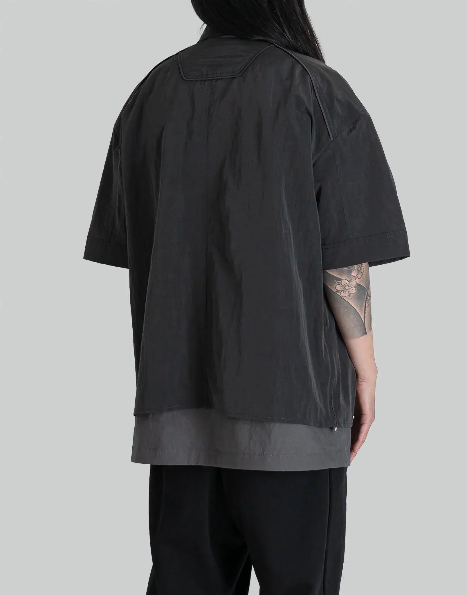 [Juun.J] Stew striped overfit long sleeve /追跡付 juun-j-double-layered-short-
