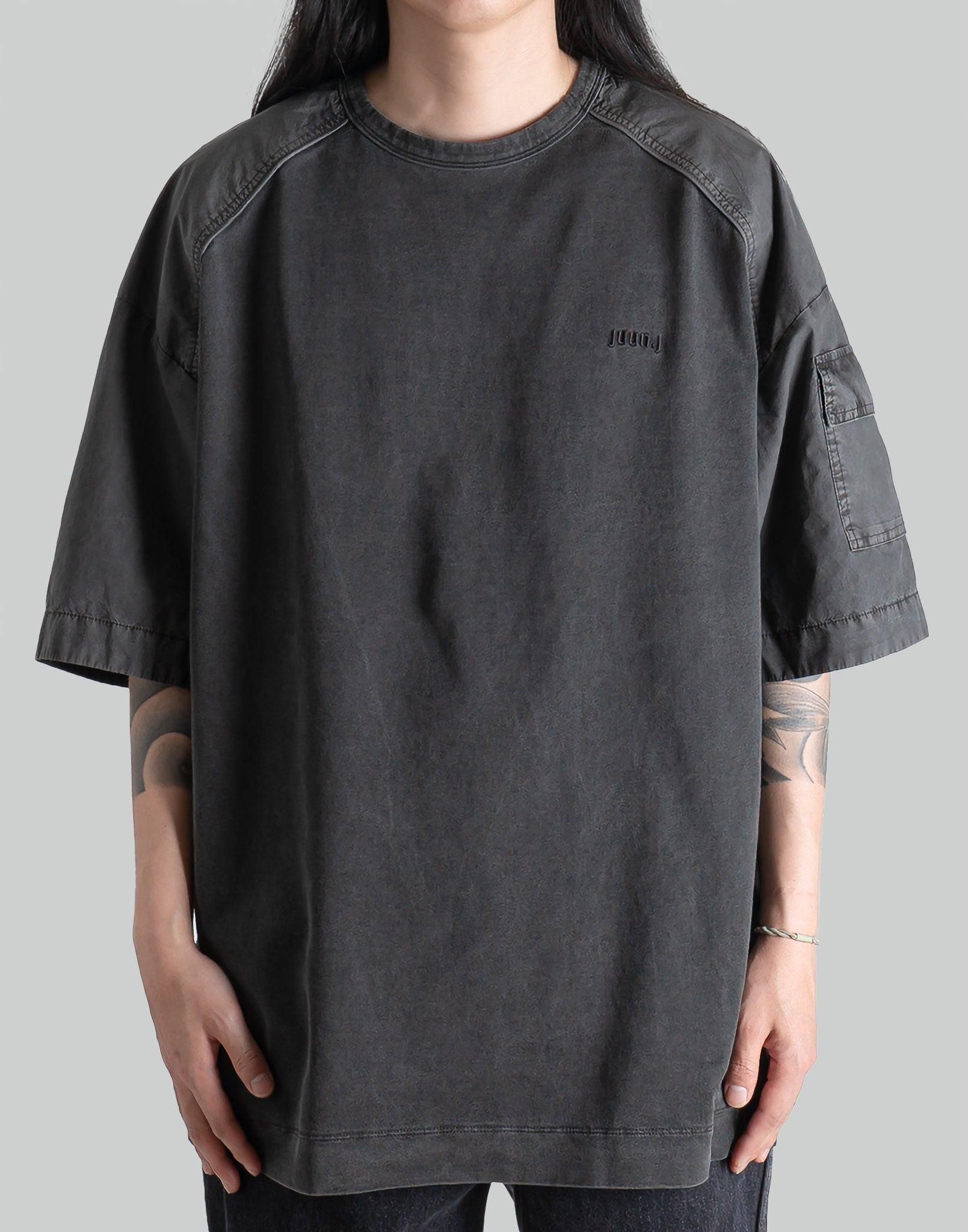 Juun.J Garment Dyed Sleeve T-Shirts - 082plus