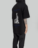 Juun.J Graphic Loose Fit Half Sleeve T-Shirt - 082plus