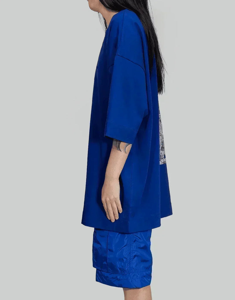 Juun.J - Graphic Over Fit Half Sleeve T-Shirt - 082plus