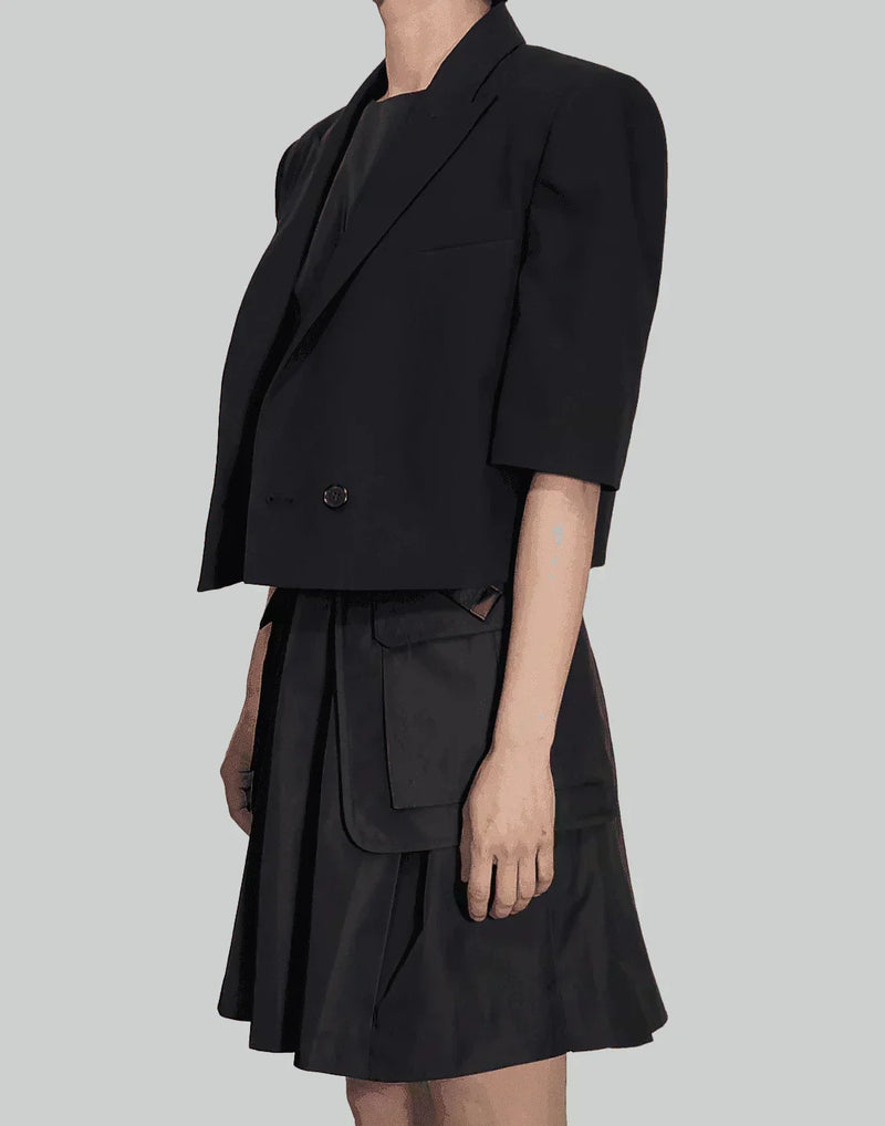 Juun.J - Half Sleeves Cropped Jacket - 082plus