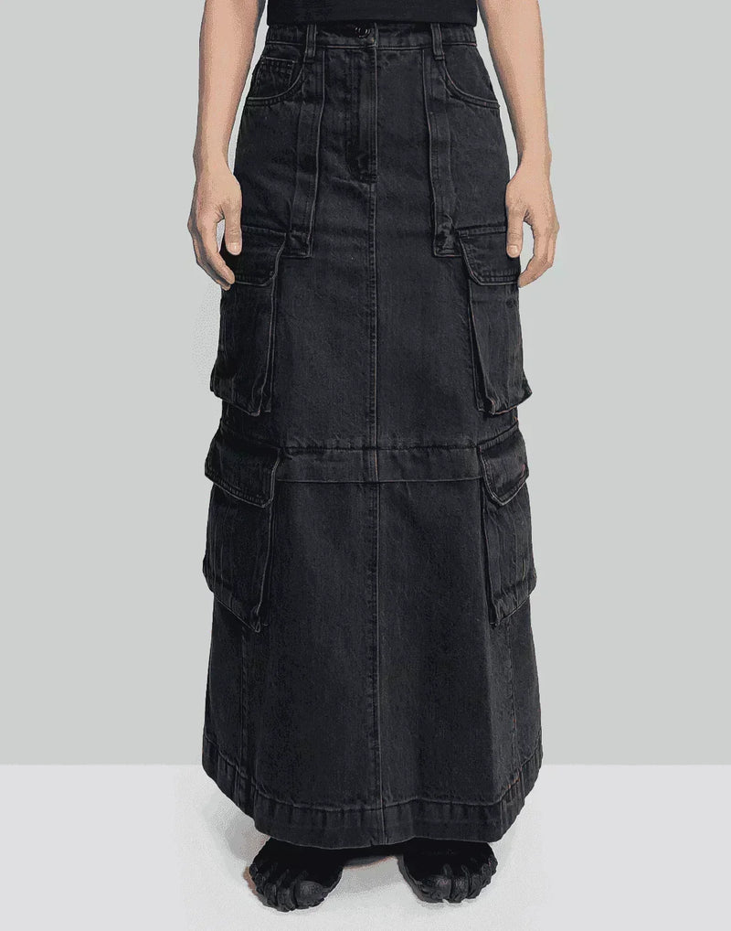 Juun.J - Multi Cargo Maxi Skirt - 082plus