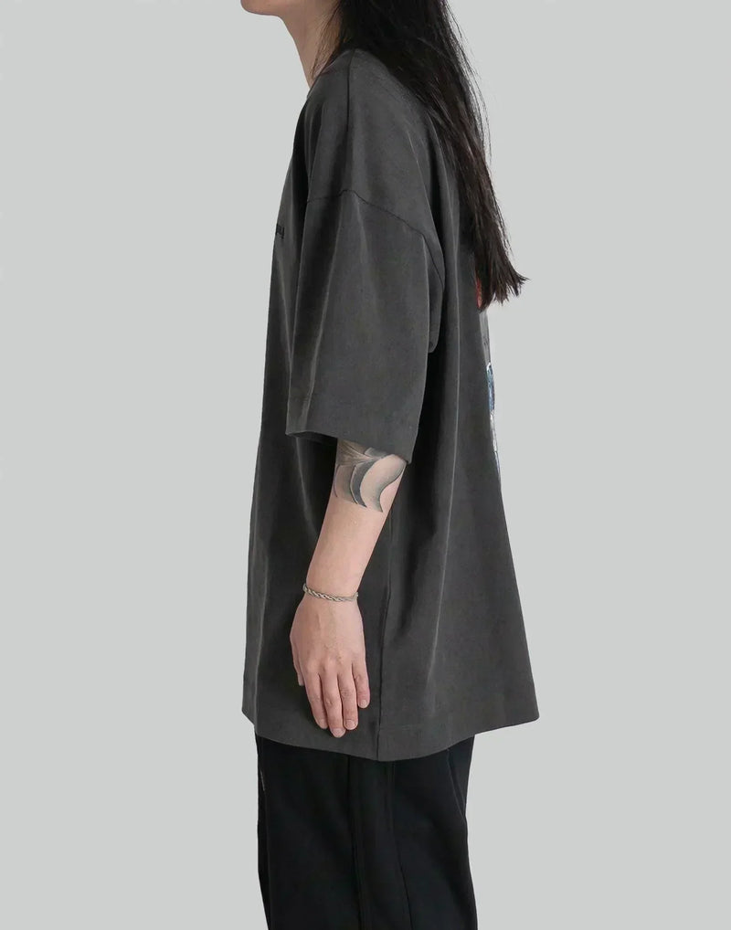 Juun.J - [Niki Hare] Semi-Over Fit Graphic T-Shirts - 082plus