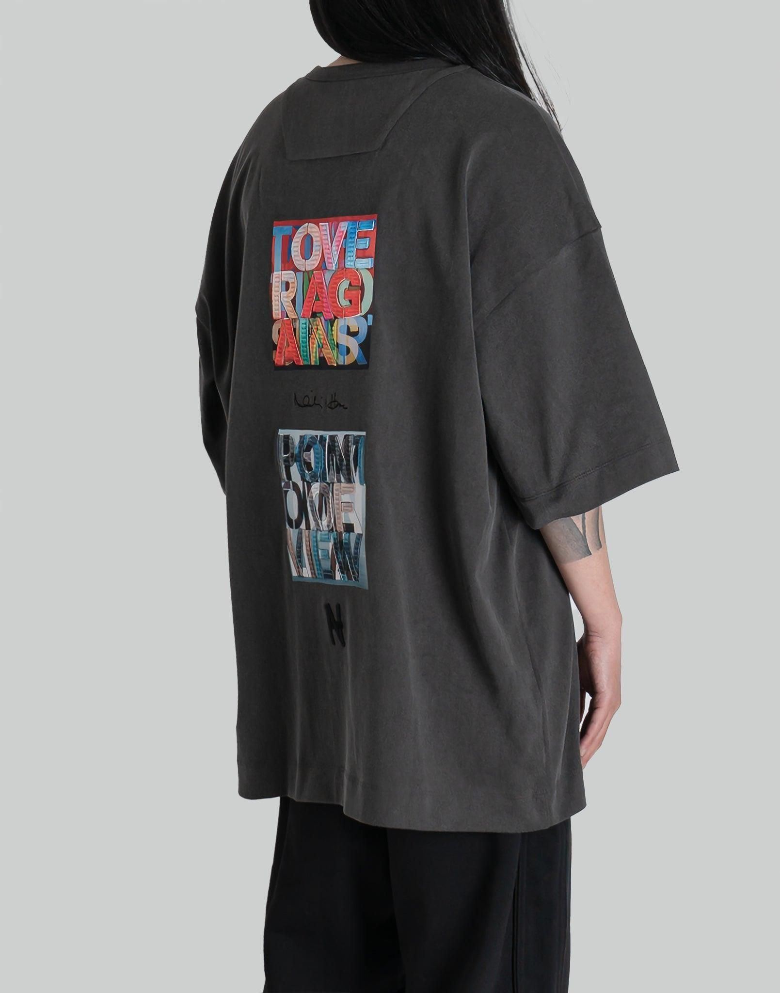 Juun.J [Niki Hare] Semi-Over Fit Graphic T-Shirts - 082plus