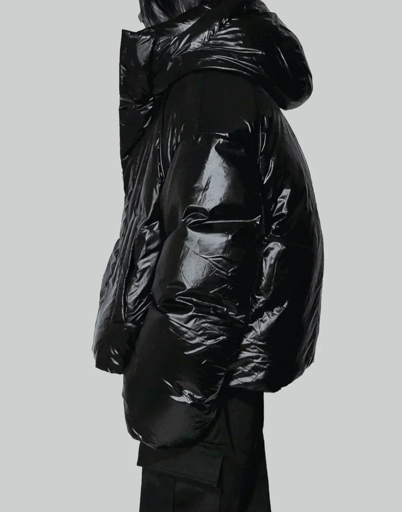 Juun.J - [Runway] Black Simple Down Jumper - 082plus