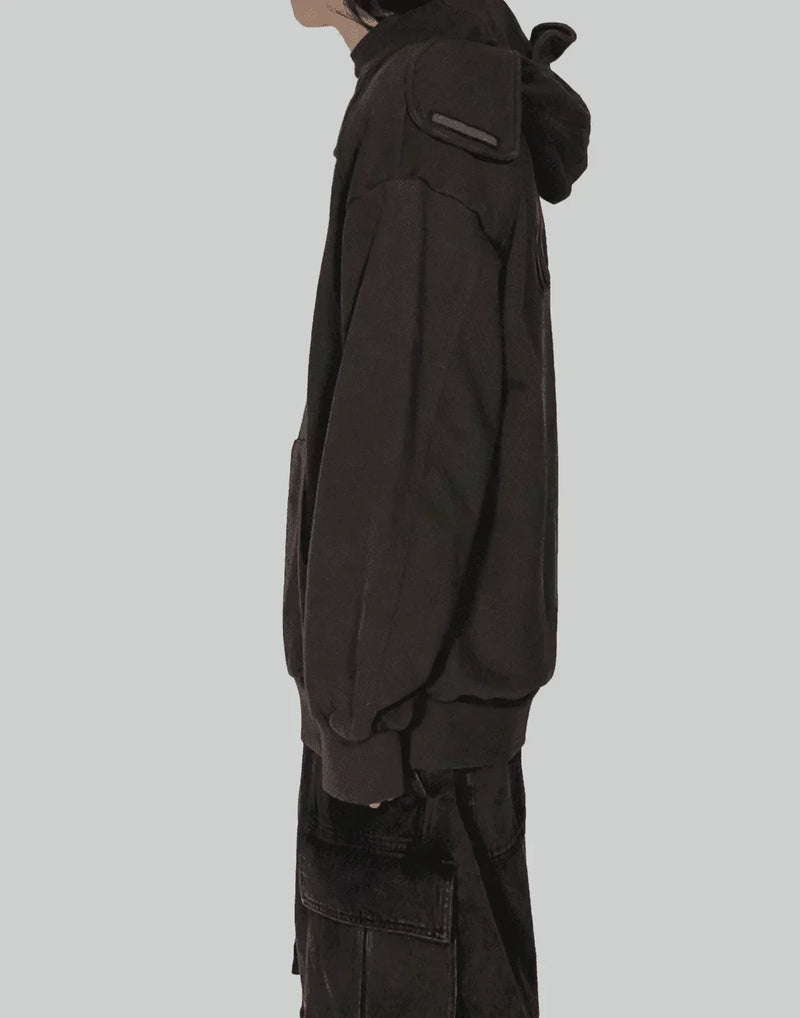 Juun.J - [Runway] Dyed Hoody Sweatshirt With Mas - 082plus