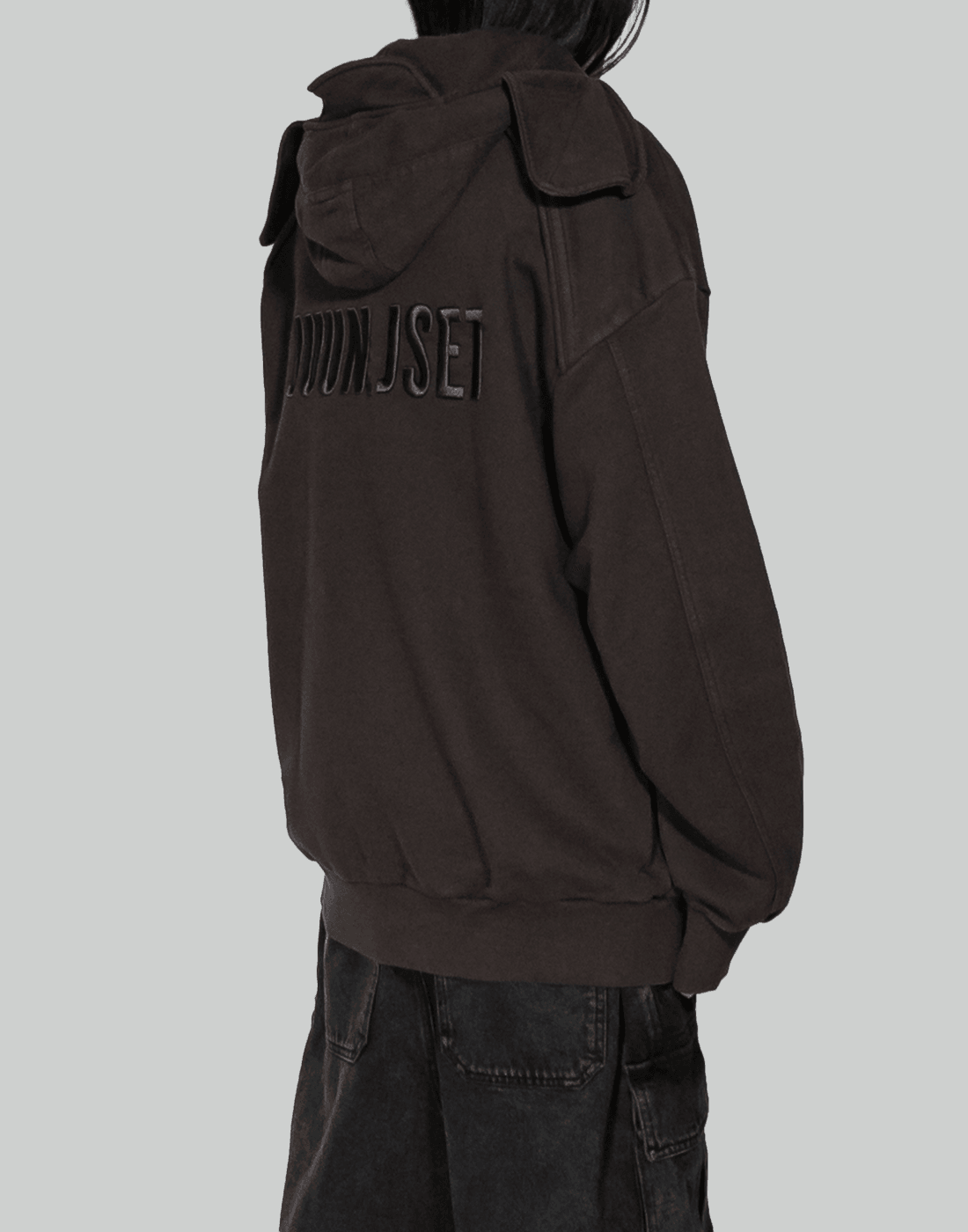 Juun.J [Runway] Dyed Hoody Sweatshirt With Mas - 082plus