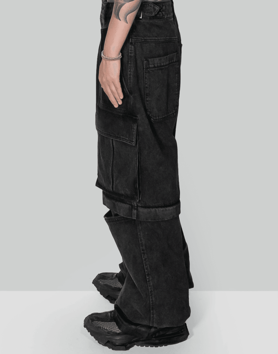 Juun.J [Runway] Knee Detachable Layered Pants – 082plus