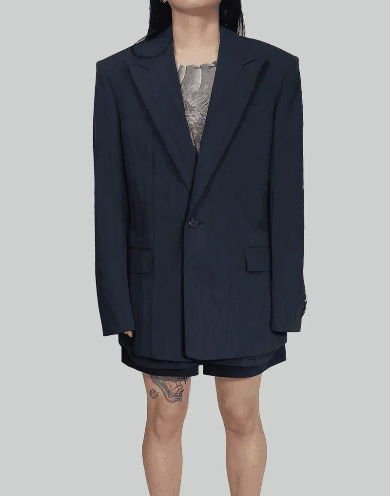 Juun.J - [Runway] Power Shoulder Short Jacket - 082plus