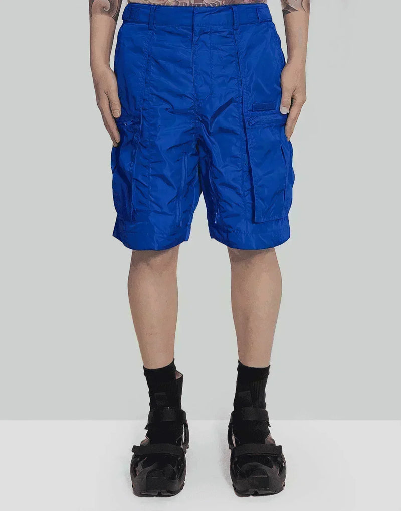 Juun.J - [T Line] Zipper Detail Cargo Shorts - 082plus