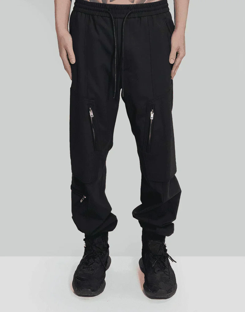 Juun.J - Zipper Detail Jogger Pants - 082plus