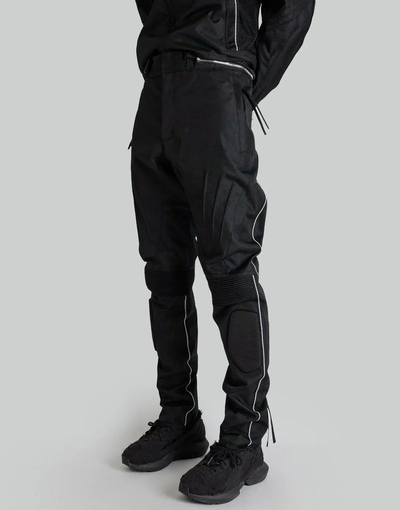KANGHYUK - LOCK STITCHED BIKER PANTS - 082plus