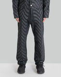 TIRE WAXED 5 POCKET TROUSERS