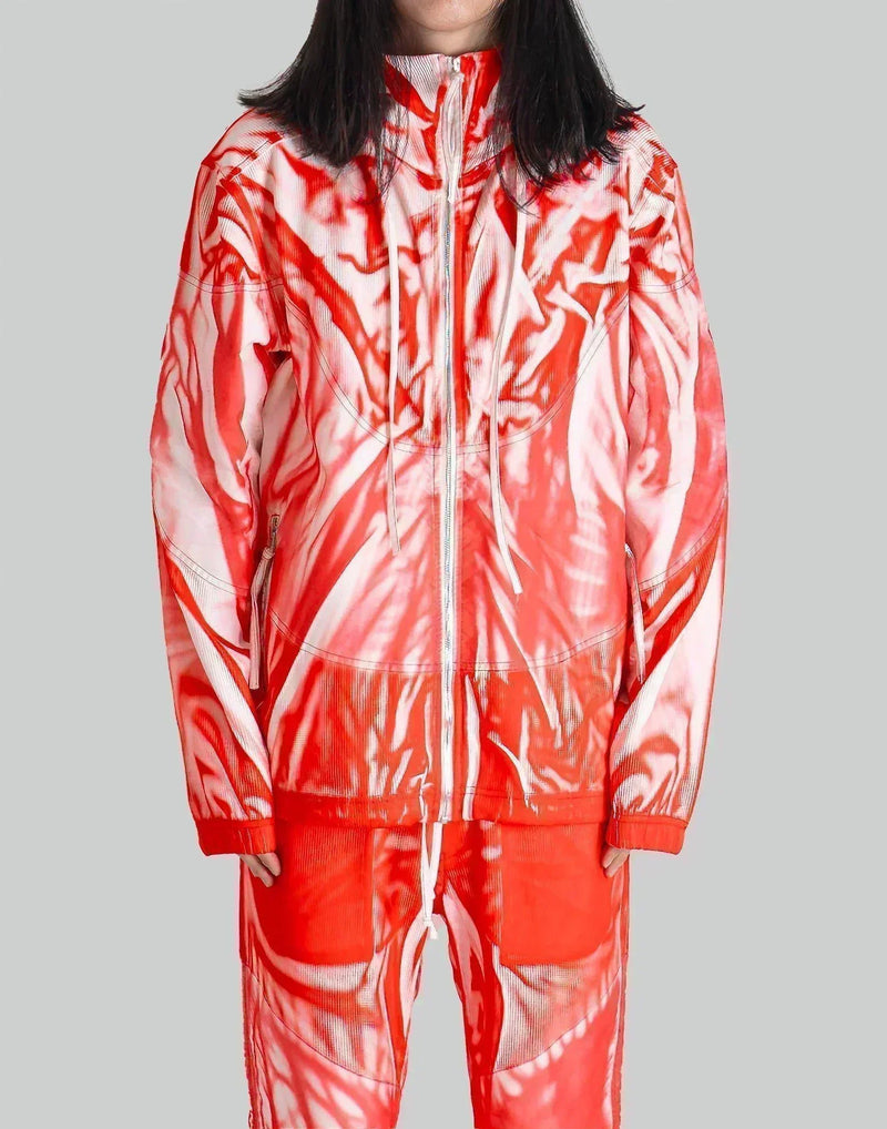 KANGHYUK - WGS AIRBAG PATCHED JERSEY HODDED JUMPER - 082plus