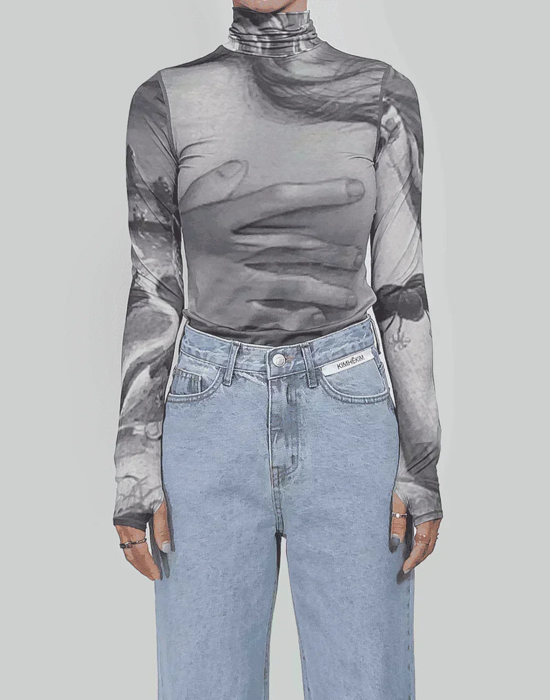 KIMHĒKIM - AGNES YOGA TOP - 082plus