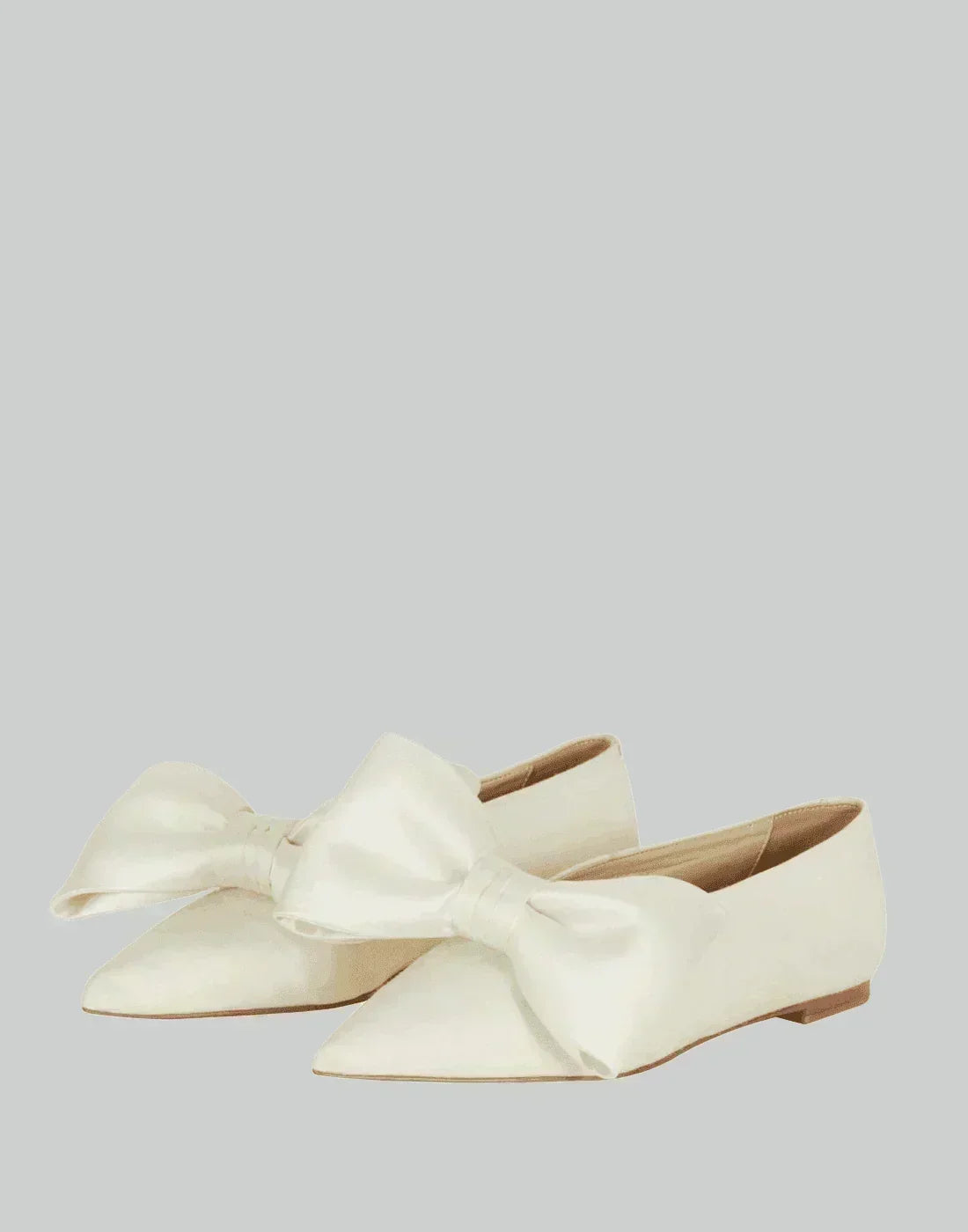 【KIMHEKIM】Shiny Silver Monroe Flat KIMHEKIM MONROE BALLERINA FLAT – 082plus