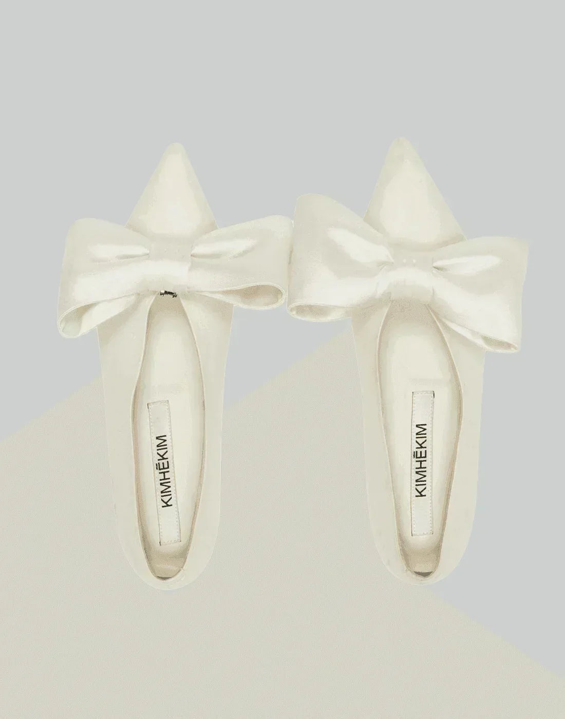 【KIMHEKIM】Shiny Silver Monroe Flat KIMHEKIM MONROE BALLERINA FLAT – 082plus