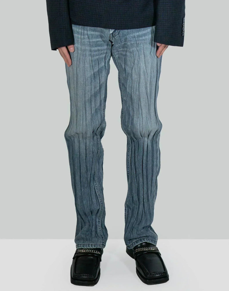 Martine Rose - CRINKLE STRAIGHT LEG JEAN - 082plus