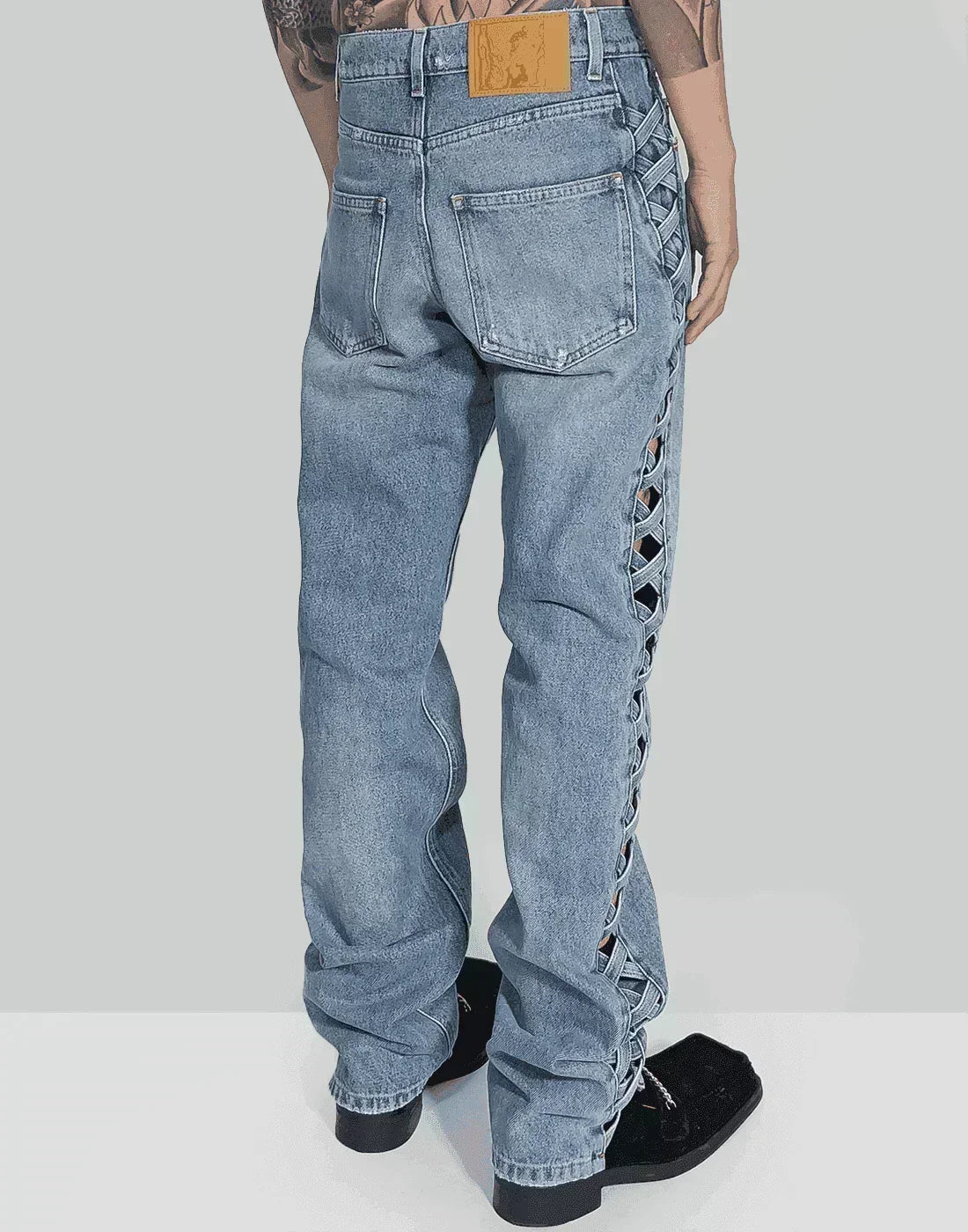 Martine rose マーティンローズcross hatch ジーンズ Martine rose マーティンローズcross hatch ジーンズ