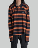 L/S PULLED NECK POLO