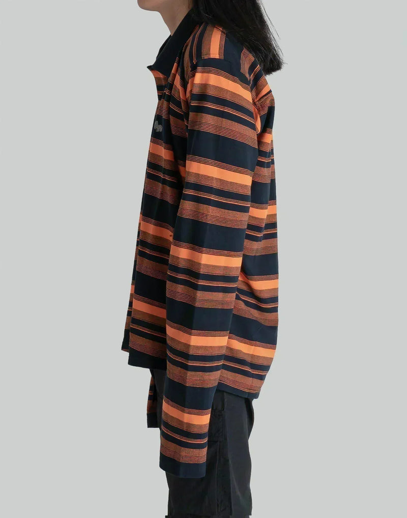 Martine Rose - L/S PULLED NECK POLO - 082plus