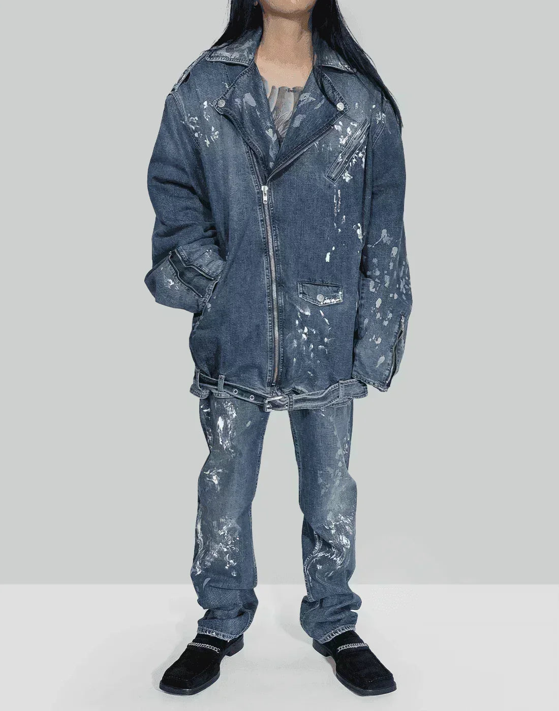 Martine Rose SUPERSIZED BIKER JACKET – 082plus