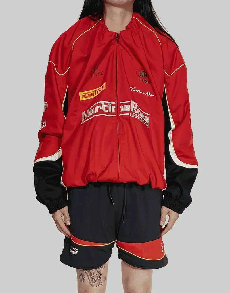 Martine Rose - TUCK NECK SPONSOR JACKET - 082plus