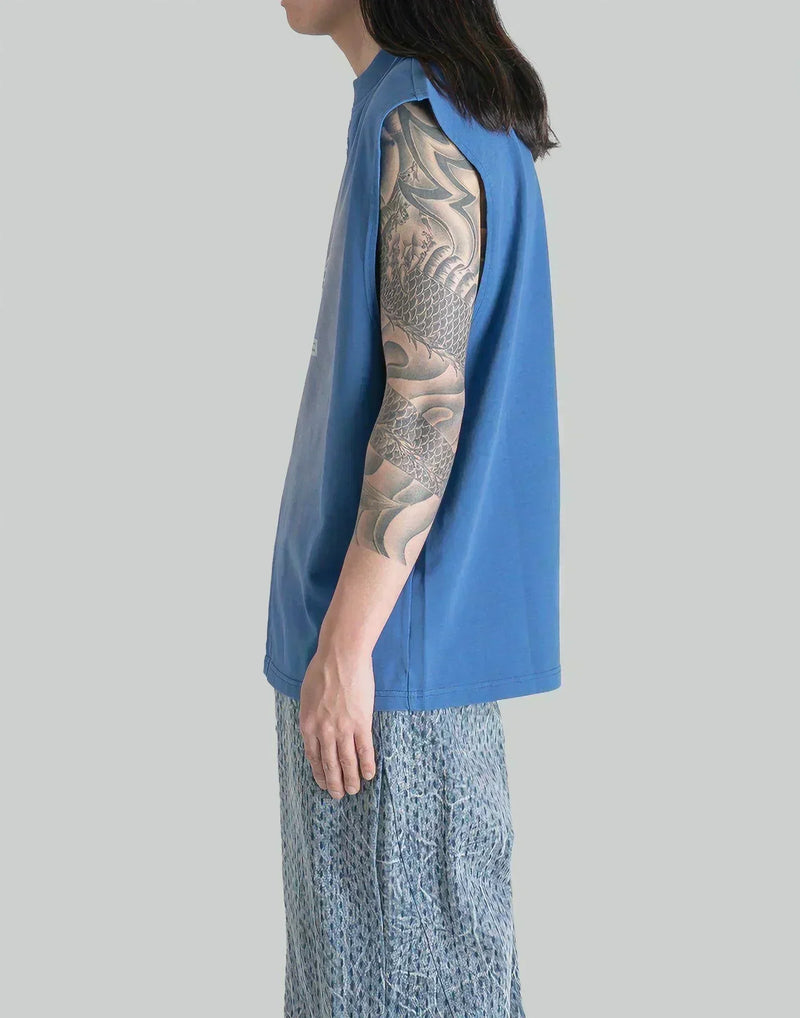 NAMESAKE - WASHED SAVA OVERSIZED TEAM TANK - 082plus